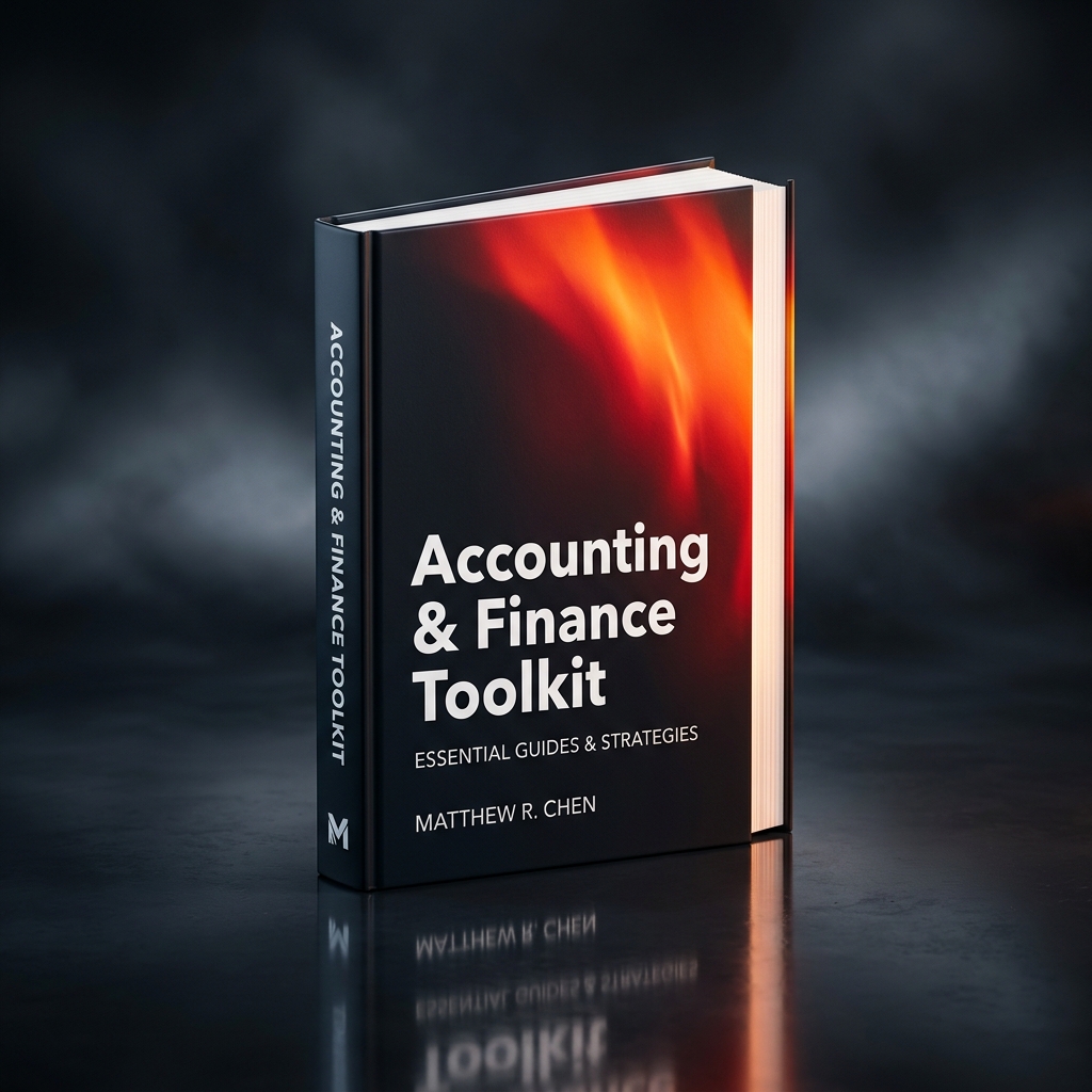 Accounting & Finance Toolkit Bundle 3D Book